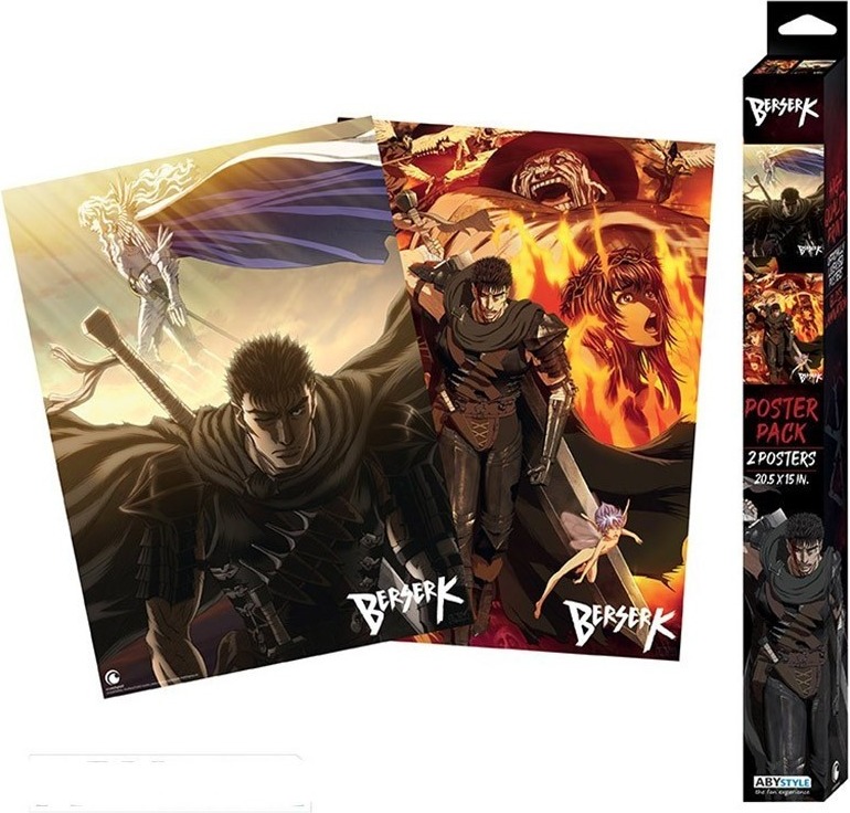 Set 2 Posters Berserk  - POSTERS & AFFICHES