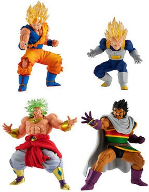 Dragon Ball Z - Set 4 Gashapon HG 09 Collection  -  DRAGON BALL Z