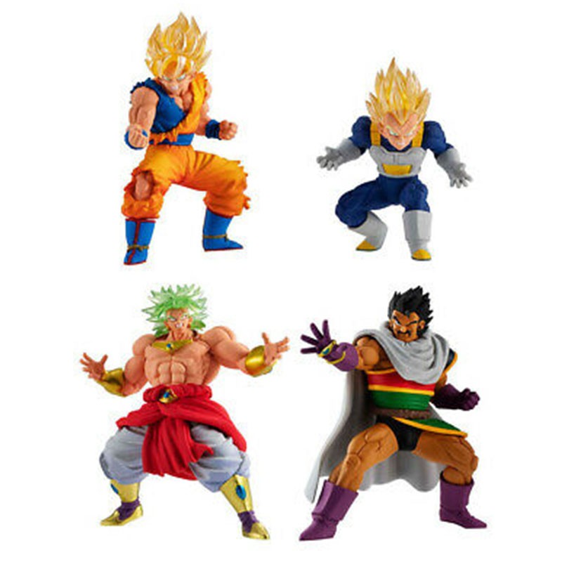 Dragon Ball Z - Set 4 Gashapon HG 09 Collection  -  DRAGON BALL Z