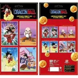 Dragon Ball - Set 4 de Magnets Lenticulaire  -  DRAGON BALL Z