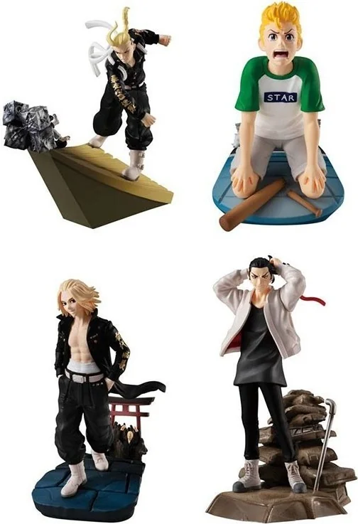 Tokyo Revengers - Set 4 mini Figurines - Petitrama  - AUTRES FIGURINES
