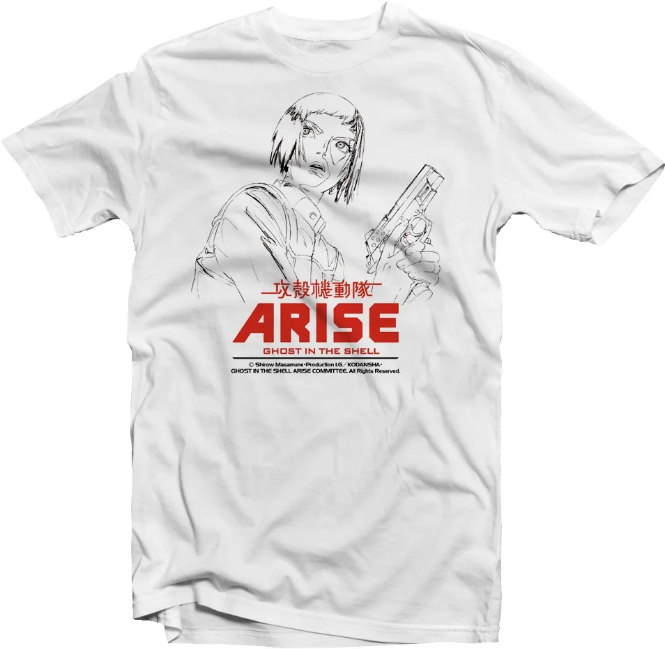 Ghost in the Shell Arise - T-shirt Motoko-Line  -  T-SHIRTS & VETEMENTS