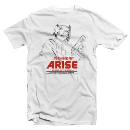 Ghost in the Shell Arise - T-shirt Motoko-Line  -  T-SHIRTS & VETEMENTS