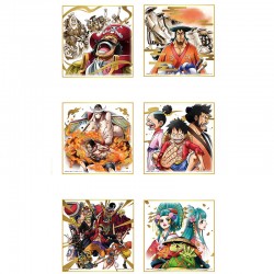 One Piece - Set de 6 Shikishi - Ichiban Kuji V2  -  ONE PIECE