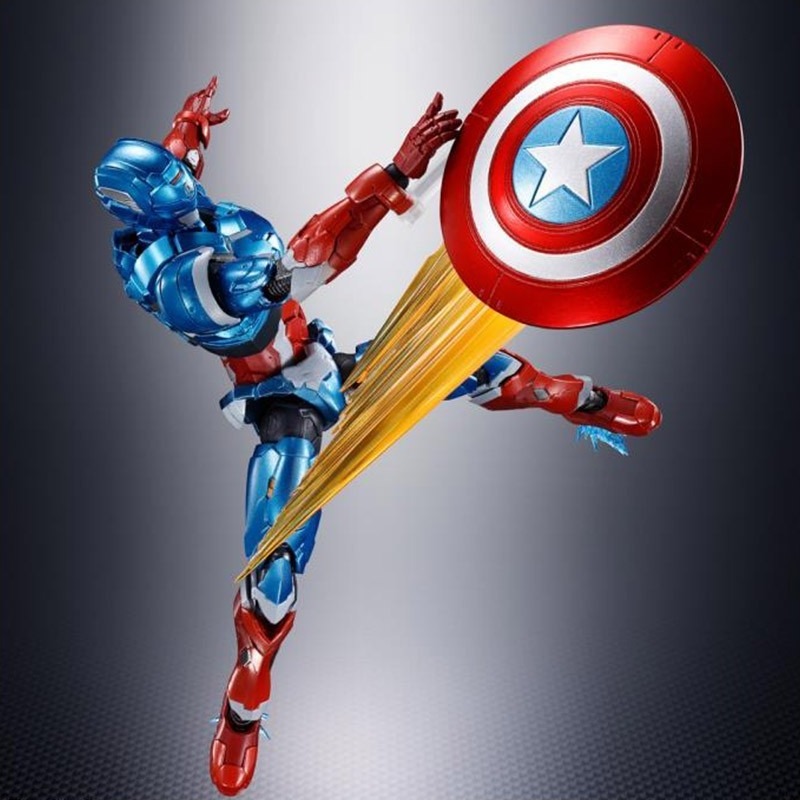 Avengers - Captain America Tech On - S.H Figuarts  - DC. COMICS & MARVEL
