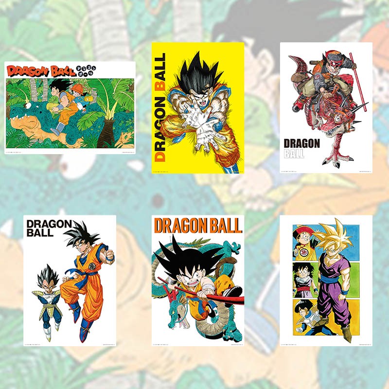 Dragon Ball Z - Set 6 Illustrations - Super Battle  -  DRAGON BALL Z