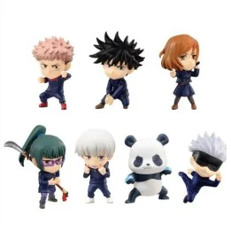 Jujutsu Kaisen - Set 7 Figurines - Adverge Motion  - AUTRES FIGURINES