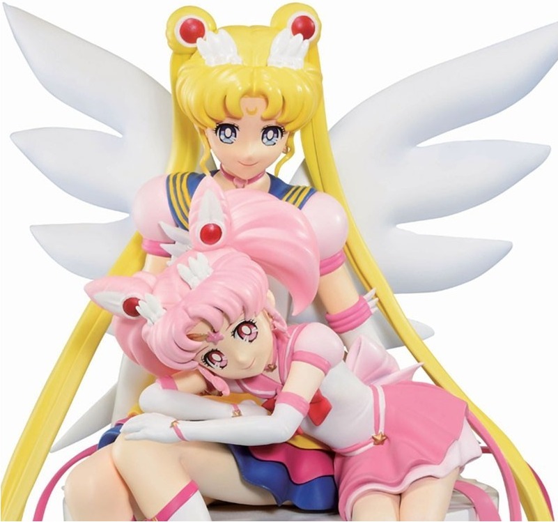 Sailor Moon Eternal - Figurine Sailor Moon et Chibi Moon  - SAILOR MOON