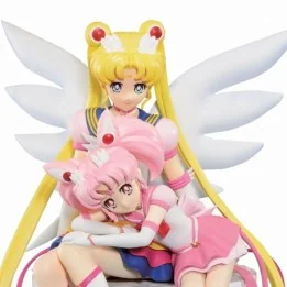 Sailor Moon Eternal - Figurine Sailor Moon et Chibi Moon  - SAILOR MOON
