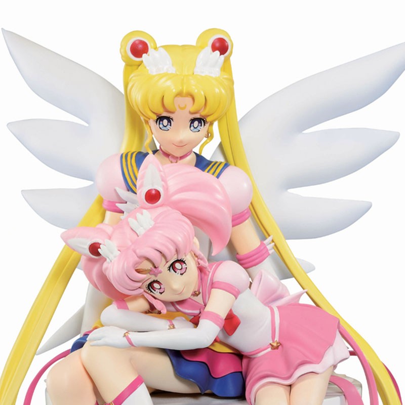 Sailor Moon Eternal - Figurine Sailor Moon et Chibi Moon  - SAILOR MOON