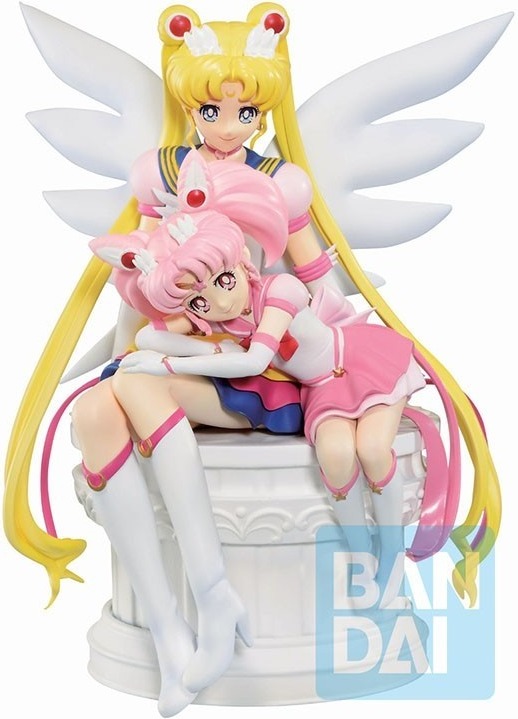 Sailor Moon Eternal - Figurine Sailor Moon et Chibi Moon  - SAILOR MOON