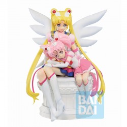 Sailor Moon Eternal - Figurine Sailor Moon et Chibi Moon  - SAILOR MOON