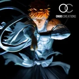 Bleach - Statuette Ichigo First Bankai - Oniri Creations  - TSUME