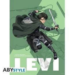 Attack on Titan - Poster Levi  - L'ATTAQUE DES TITANS