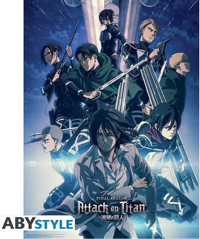 Attack on Titan - Poster Saison 4  - L'ATTAQUE DES TITANS