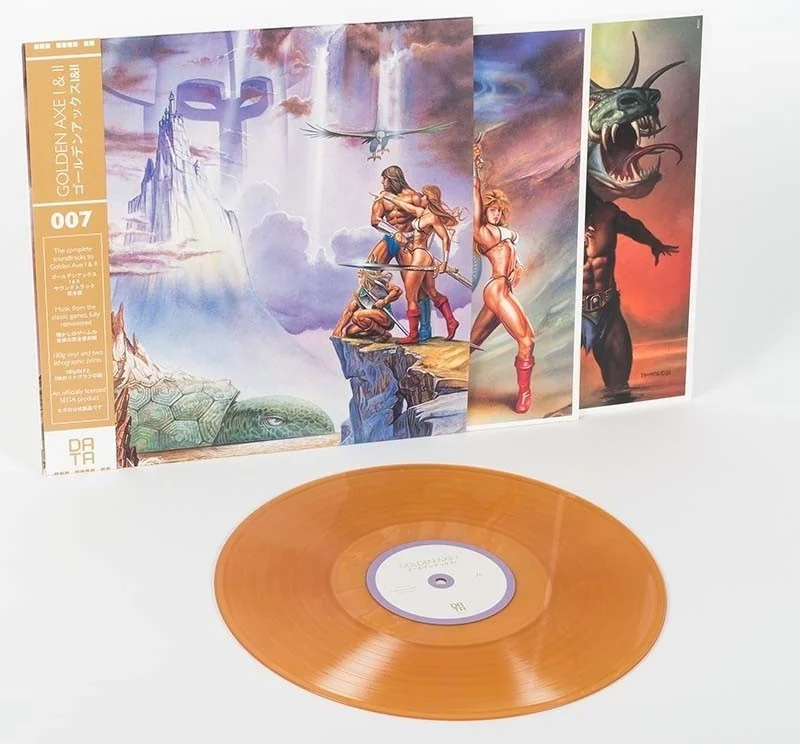 Golden Axe 1 & 2 OST Disque Vinyle  - VINYLE MANGA & JEUX VIDEO