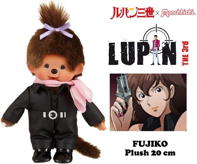 Monchhichi - Kiki Lupin The 3RD - Fujiko  - AUTRES FIGURINES