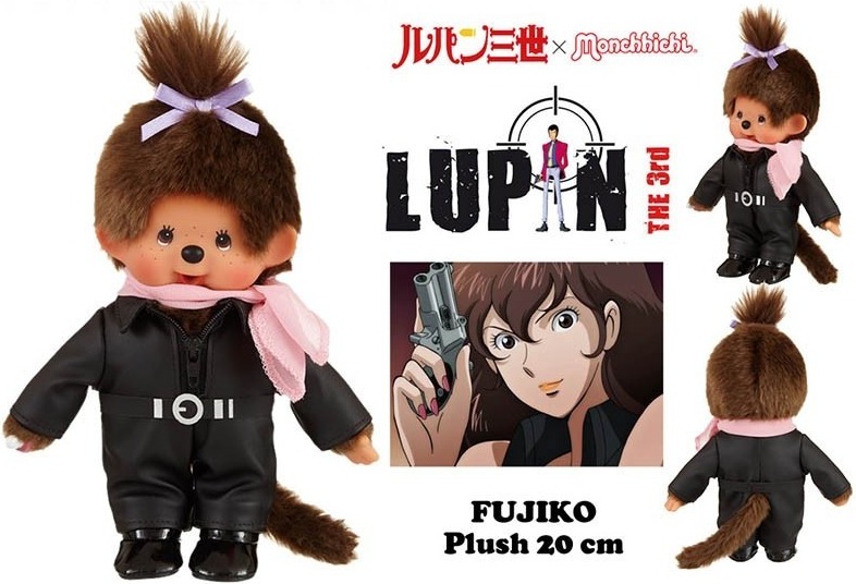 Monchhichi - Kiki Lupin The 3RD - Fujiko  - AUTRES FIGURINES