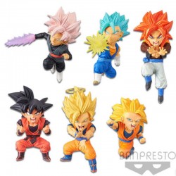Dragon Ball Super - 6 figurines WCF Saiyans Bravery Vol 1  -  DRAGON BALL Z