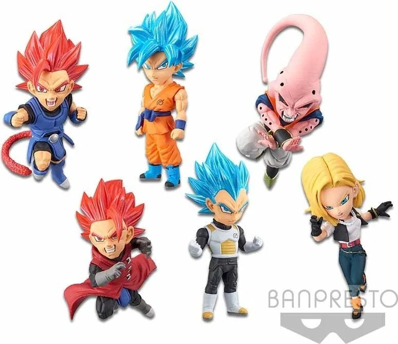 Dragon Ball Legends - 6 figurines WCF Collab Vol 3  -  DRAGON BALL Z
