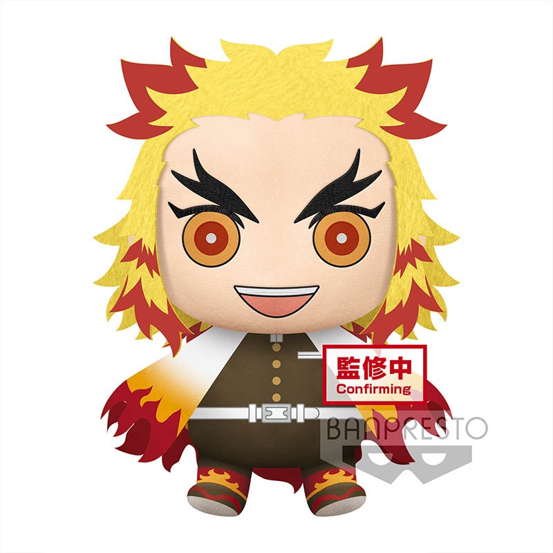 Demon Slayer - Peluche Kyojuro Rengoku - 32 cm  - DEMON SLAYER