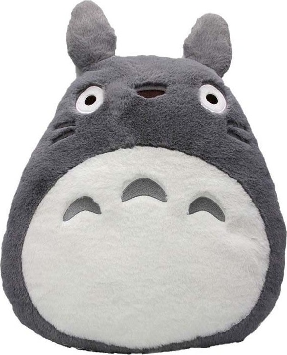 Mon Voisin Totoro - Coussin Totoro Gris Nakayoshi  -  TOTORO - GHIBLI