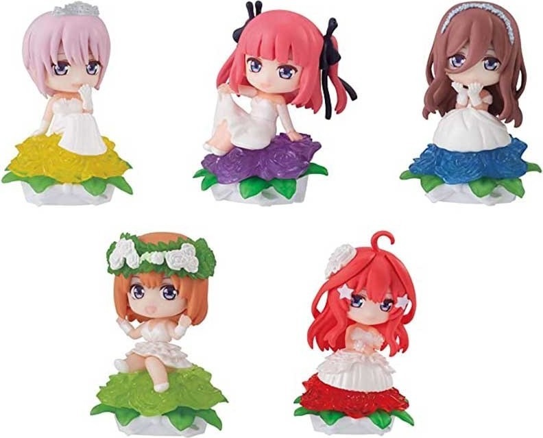 The Quintessential Quintuplets - Set 5 Gashapon  - AUTRES FIGURINES