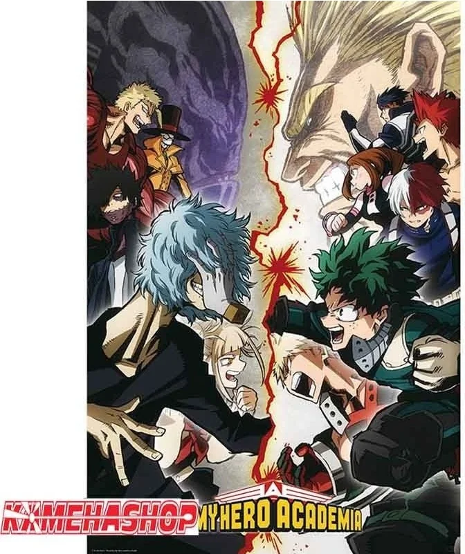 My Hero Academia - Poster Héros VS. Villains  - POSTERS & AFFICHES