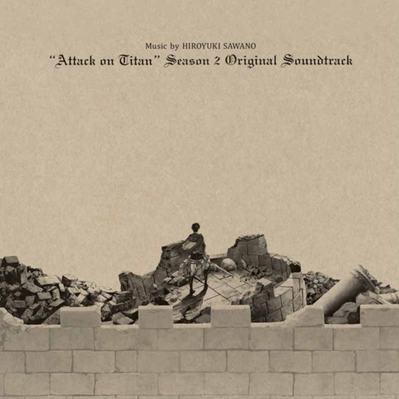 Attack on Titan - Disque Vinyle OST 3LP Saison 2  - VINYLE MANGA & JEUX VIDEO