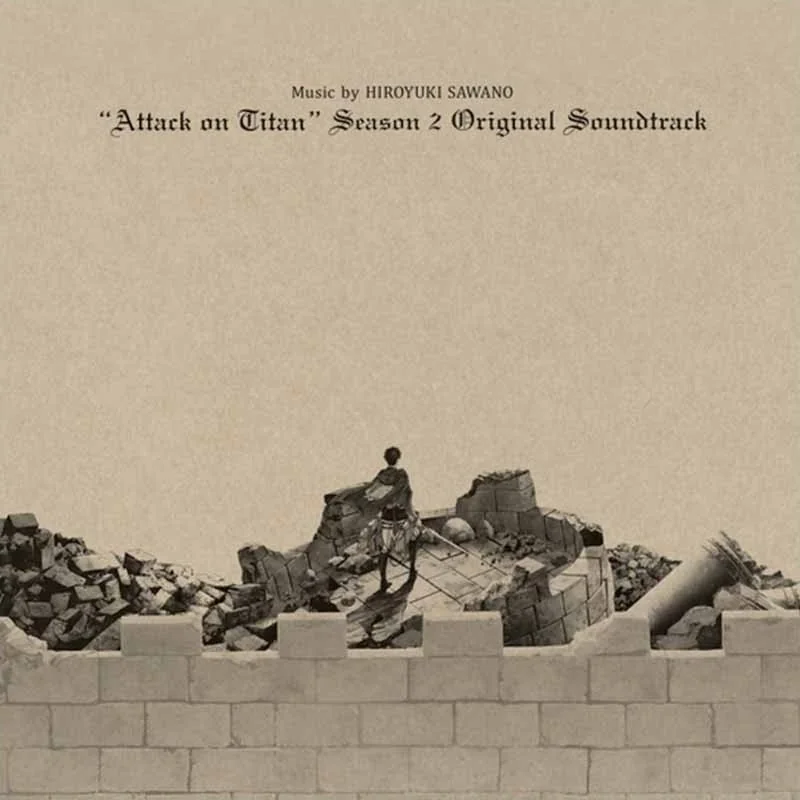 Attack on Titan - Disque Vinyle OST 3LP Saison 2  - VINYLE MANGA & JEUX VIDEO