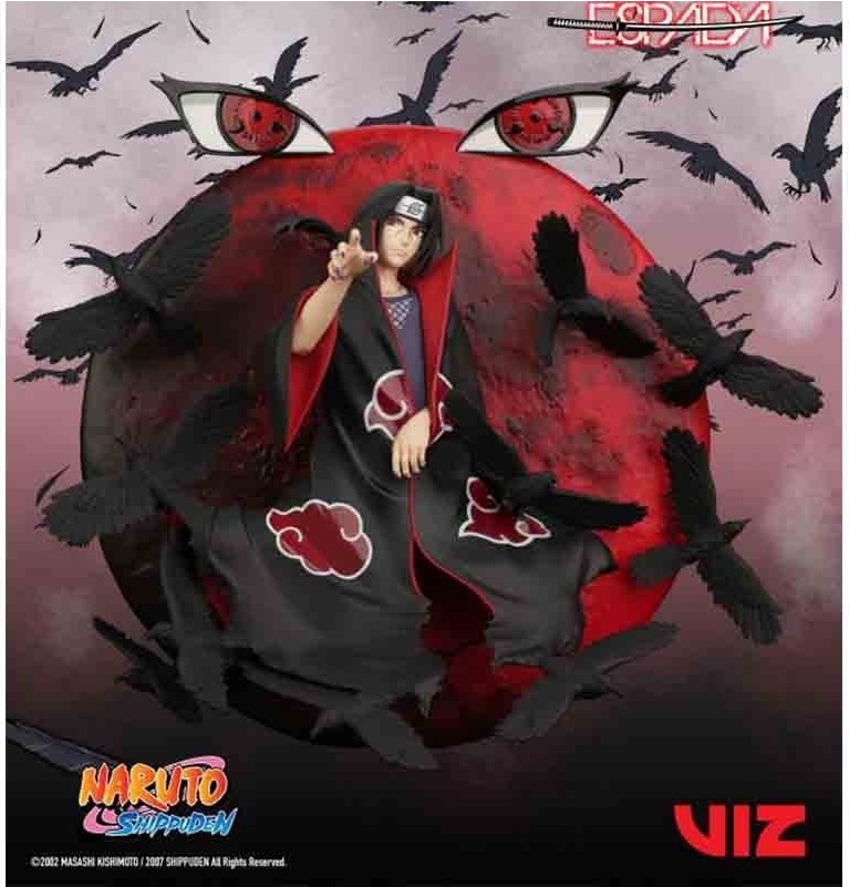 Naruto Shippuden - Figurine Itachi - Wall Statue  -  NARUTO
