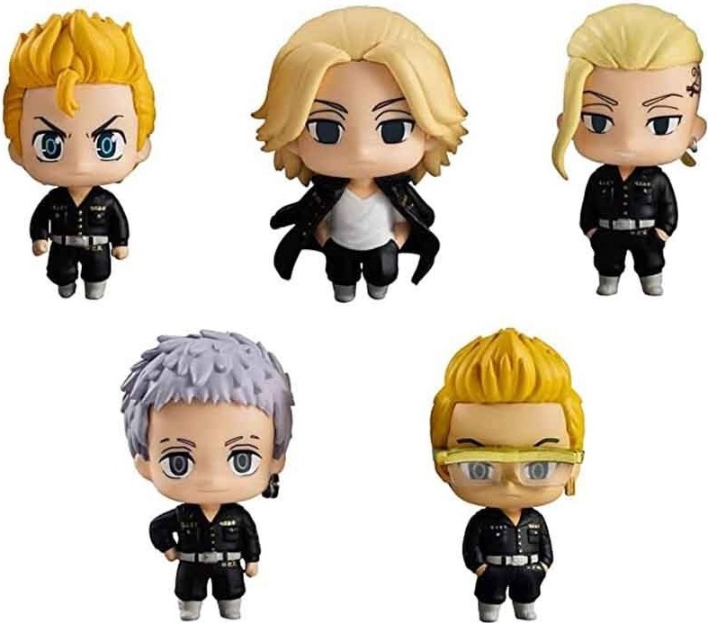 Tokyo Revengers - Set de 5 Gashapon  - AUTRES FIGURINES