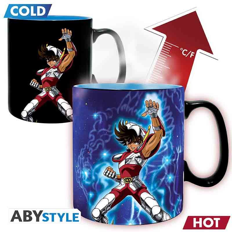 Saint Seiya - Mug Thermo-Récatif Pegasus vs Pope  -  SAINT SEIYA