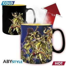 Saint Seiya - Mug Thermo-Récatif Chevaliers d'Or  -  SAINT SEIYA