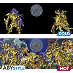 Saint Seiya - Mug Thermo-Récatif Chevaliers d'Or  -  SAINT SEIYA