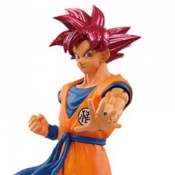 Dragon Ball - Figurine Son Goku God - Dokkan Battle  -  DRAGON BALL Z