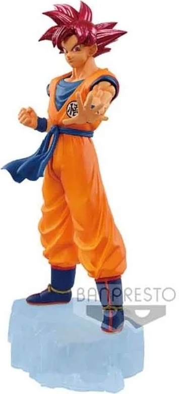 Dragon Ball - Figurine Son Goku God - Dokkan Battle  -  DRAGON BALL Z