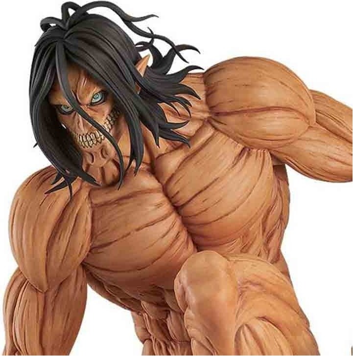 Attack on Titan - Figurine Eren Yeager - Pop up Parade XL 40 cm  - L'ATTAQUE DES TITANS