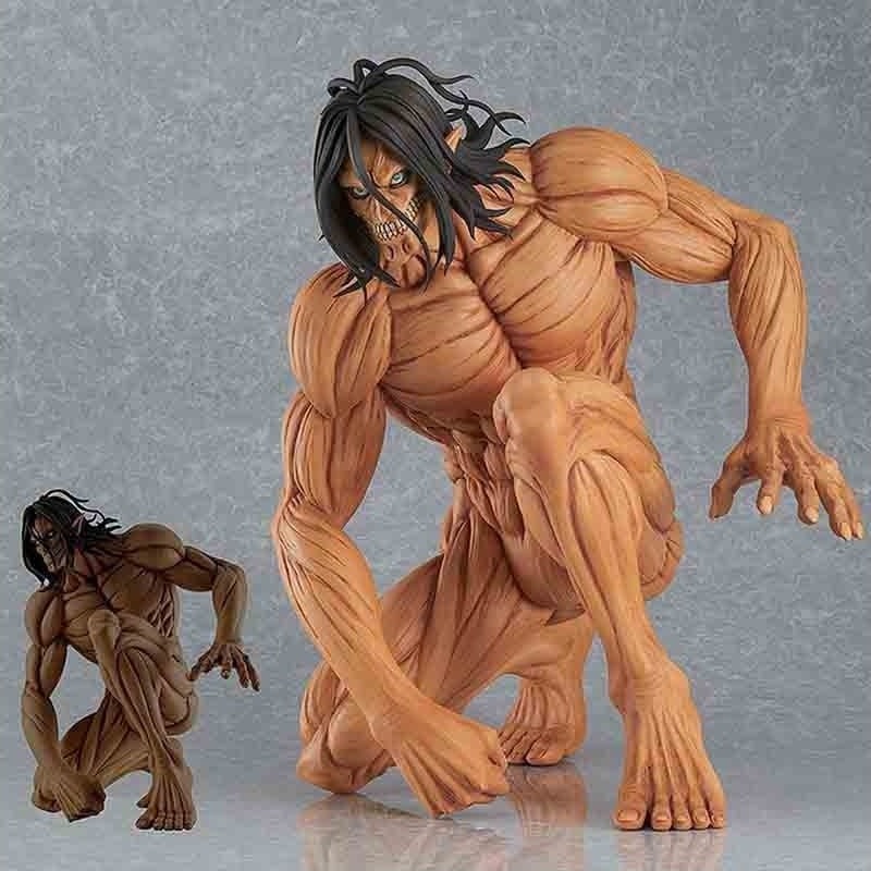 Attack on Titan - Figurine Eren Yeager - Pop up Parade XL 40 cm  - L'ATTAQUE DES TITANS