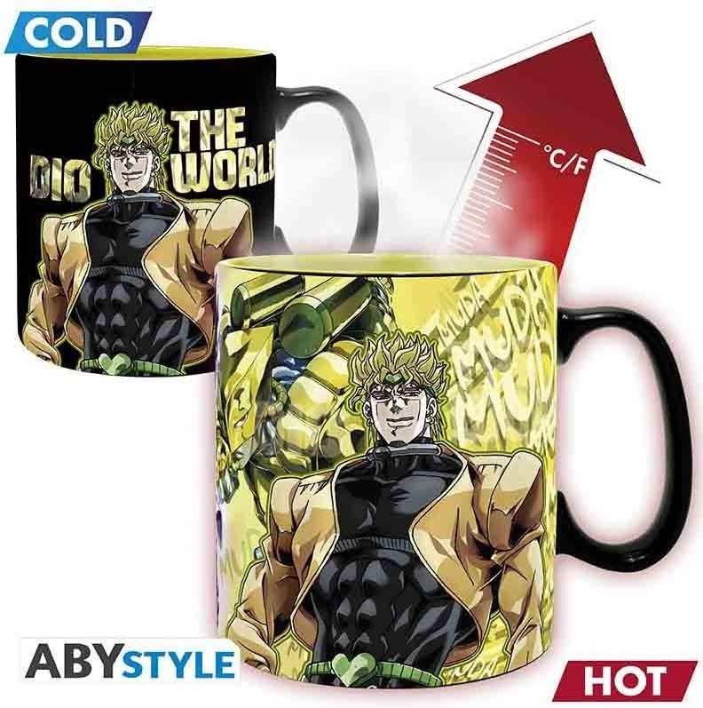 Jojo's Bizzare Adventure - Mug Jotaro et Dio - Thermoréactif  - AUTRES GOODIES