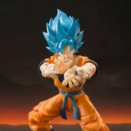Dragon Ball Super - Figurine Goku SSJ God - SH figuarts  -  DRAGON BALL Z