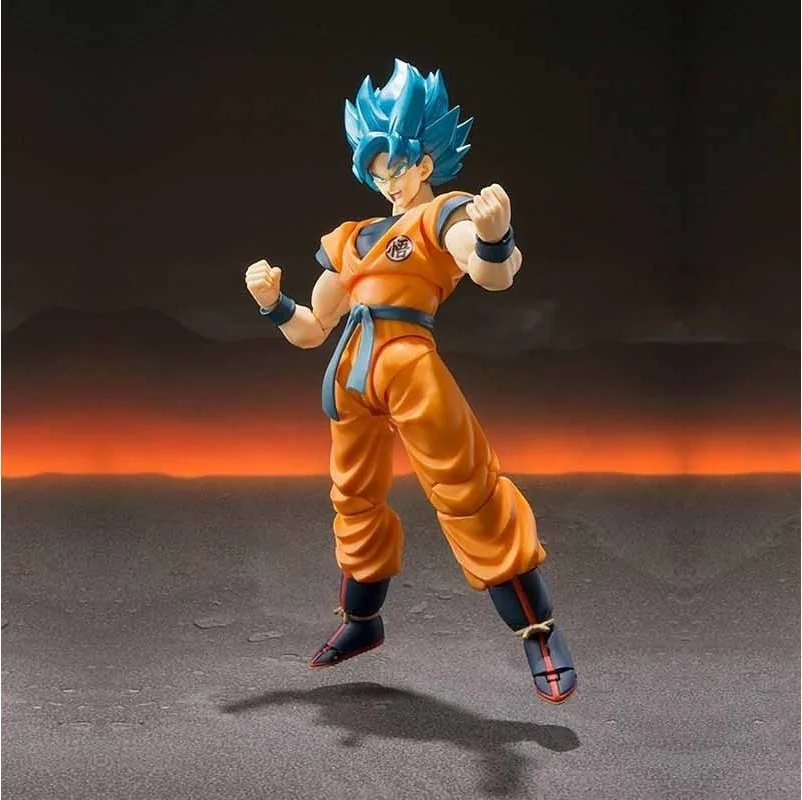 Dragon Ball Super - Figurine Goku SSJ God - SH figuarts  -  DRAGON BALL Z