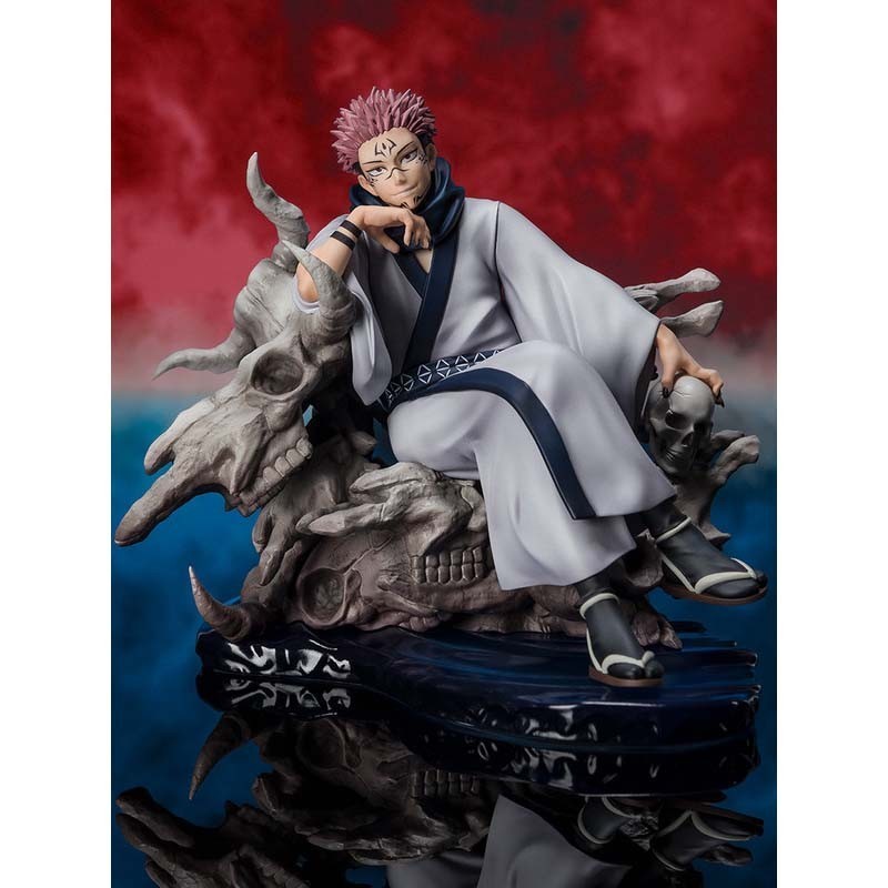 Figura Ryomen Sukuna Jujutsu Kaisen – Statuetta 26cm PVC Da Collezione - Foto 3
