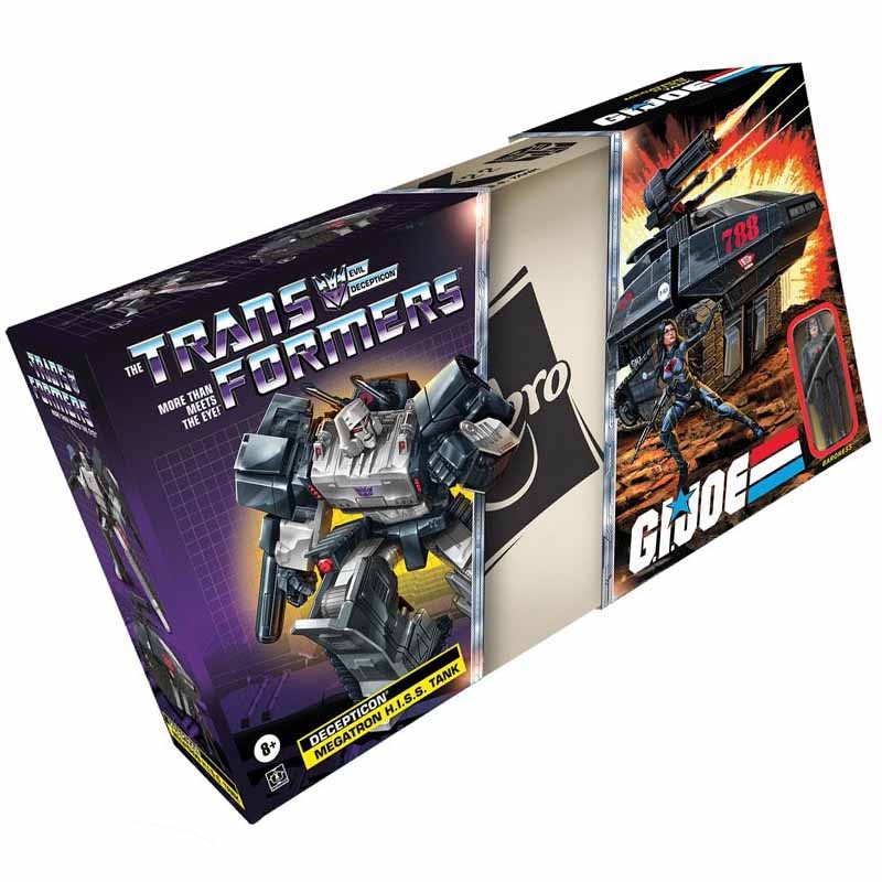 Transformers x G.I. Joe Mash-Up Megatron H.I.S.S. Tank  - DC. COMICS & MARVEL
