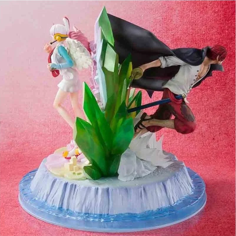 One Piece - Figurine Shanks et Uta - Film Red Figuarts Zero  -  ONE PIECE