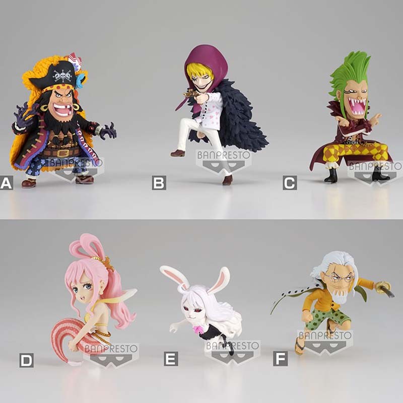 One Piece - Set de 6 Figurines WCF - TGP 100 Landscapes  -  ONE PIECE