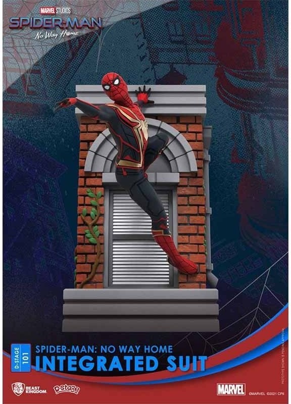 Figurine Spider-Man Integrated Suit - Beast Kingdom  - DC. COMICS & MARVEL