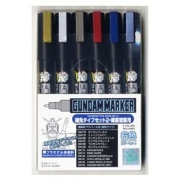 Gundam Marker - AMS-126 Fine Edge Set 2  -  GUNDAM