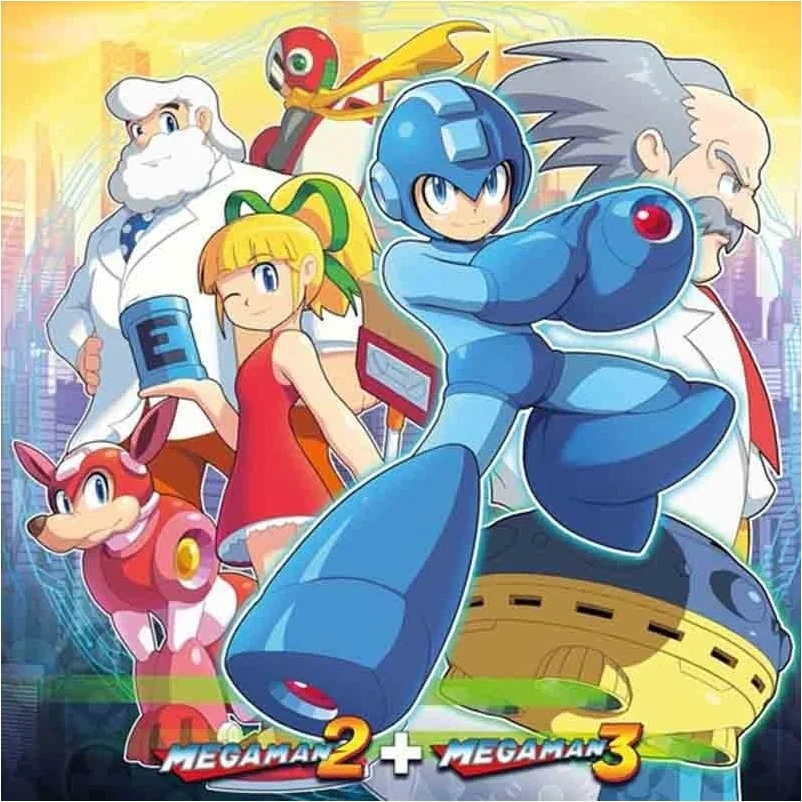 Mega Man 2 & 3 - Original Soundtrack Disque Vinyle  - VINYLE MANGA & JEUX VIDEO