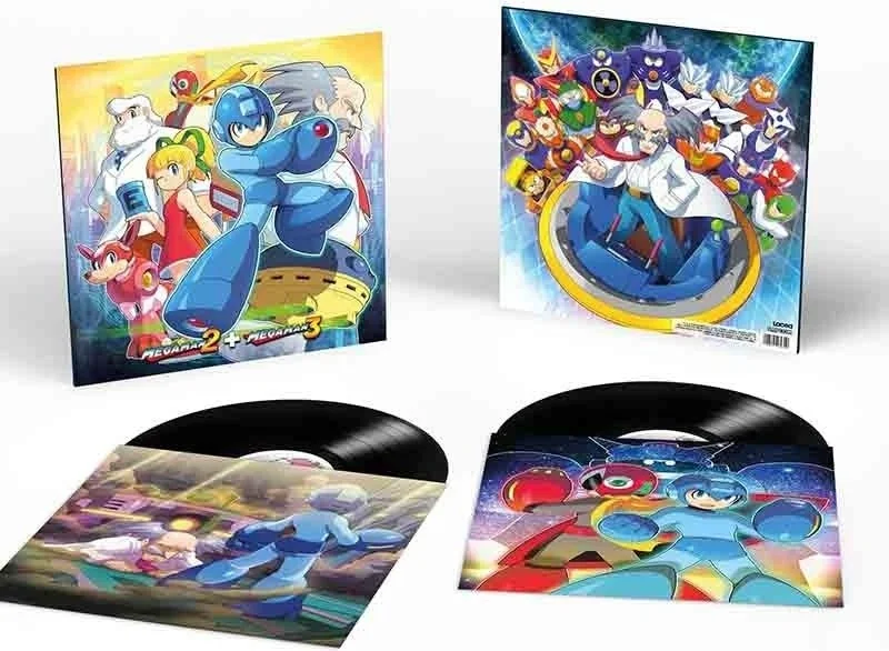 Mega Man 2 & 3 - Original Soundtrack Disque Vinyle  - VINYLE MANGA & JEUX VIDEO